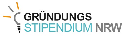Gründungsstipendium NRW Logo